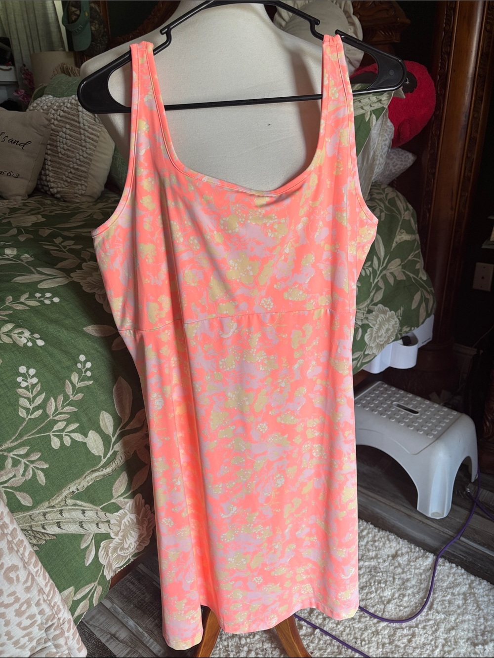 Columbia Women’s Neon Coral Tank Slip Dress